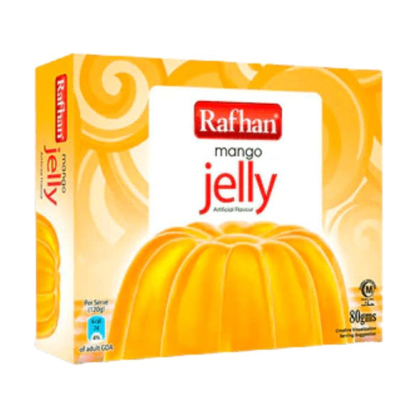 Rafhan Jelly Mango, 80g, case of 96 – jellies & confectionery