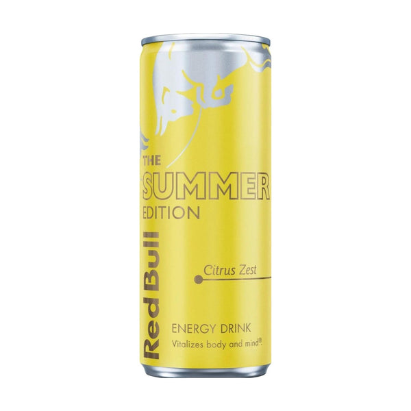 Red Bull Summer Edition Citrus Zest, 250ml, case of 24 – energy drinks from Austria
