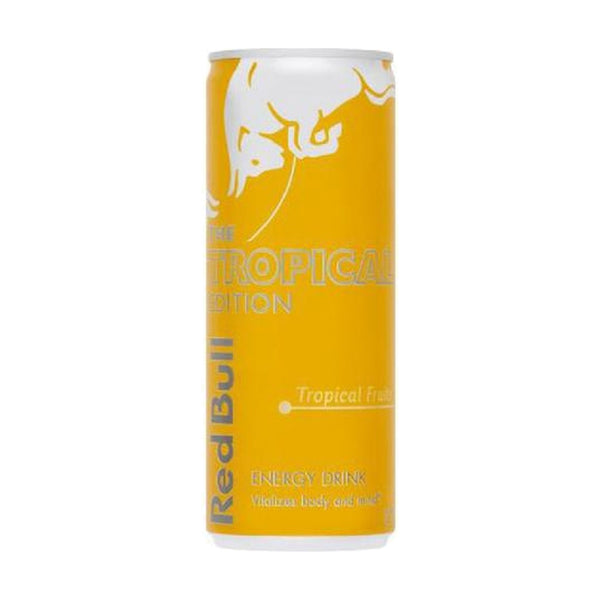 Red Bull Tropical Edition, 250ml, case of 24 – energy drinks from Austria
