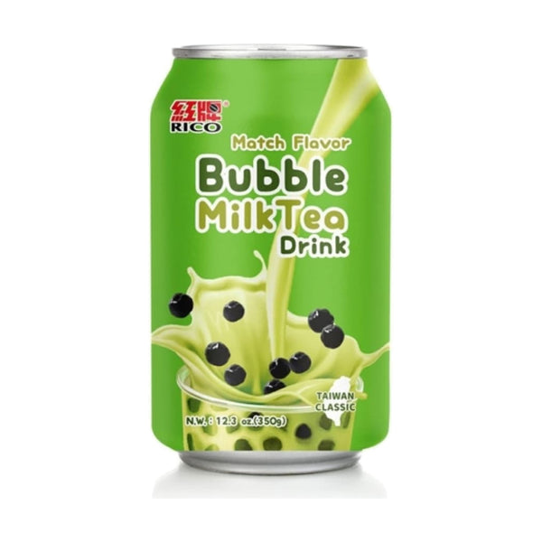 Rico Bubble Tea Matcha, 350ml, case of 24 – bubble tea from Taiwan