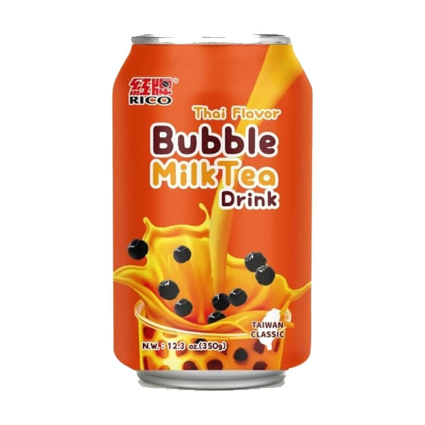 Rico Bubble Thai Flavor, 350ml, case of 24 – bubble tea from Taiwan