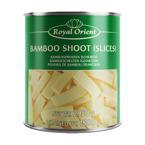 Royal Orient Bamboo Shoot Slices, 2.95kg, case of 6 – tinned & jarred vegetables from China