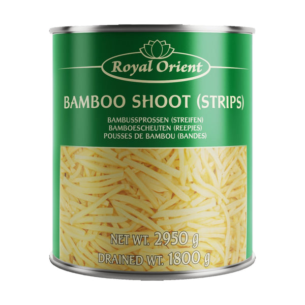Royal Orient Bamboo Shoot Strips, 2.95kg, case of 6 – tinned & jarred vegetables from China
