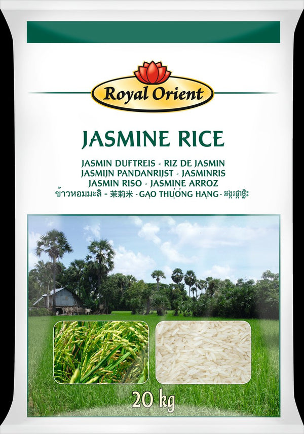 Royal Orient Jasmine Rice, 20kg – rice from Cambodia