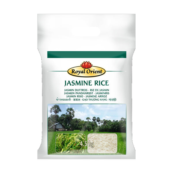 Royal Orient Jasmine Rice, 4.5kg, case of 5 – rice from Cambodia