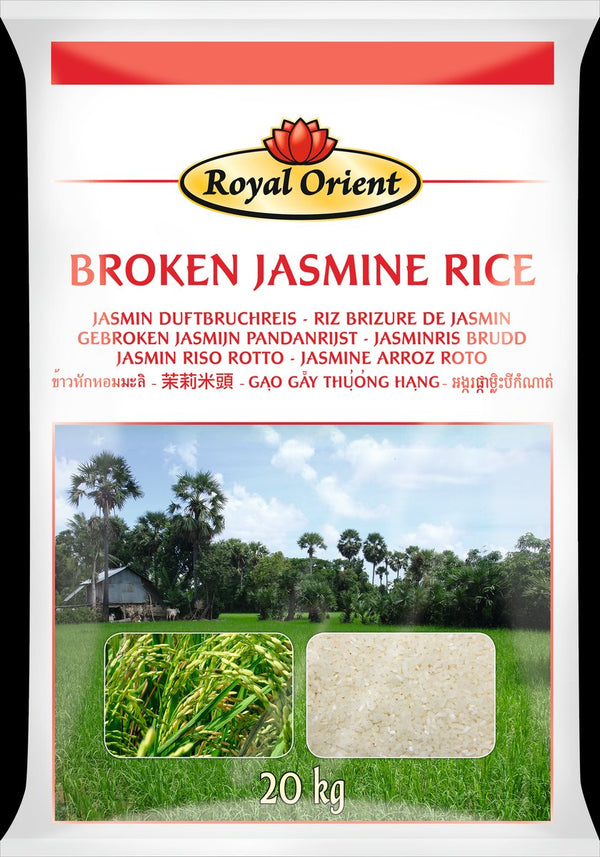 Royal Orient Jasmine Rice Broken, 20kg – rice from Cambodia