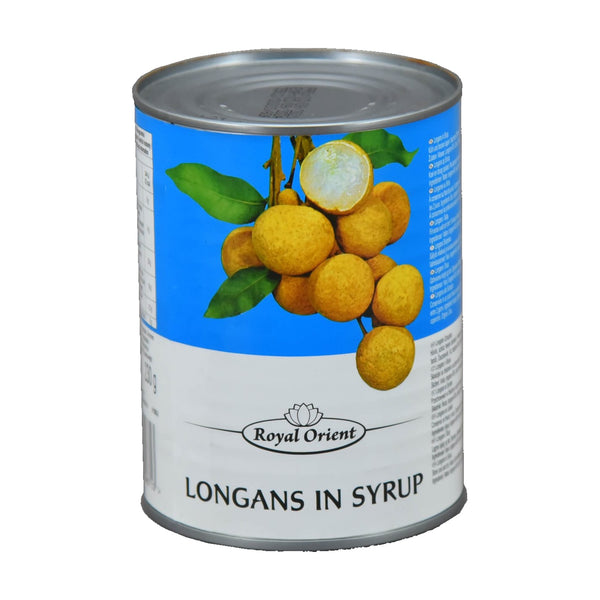Royal Orient Longans in Syrup, 567g, case of 24 – tinned & jarred fruit from China