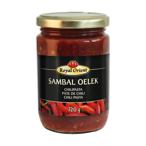 Royal Orient Sambal Oelek, 720g, case of 6 – chilli & hot sauces from Netherlands