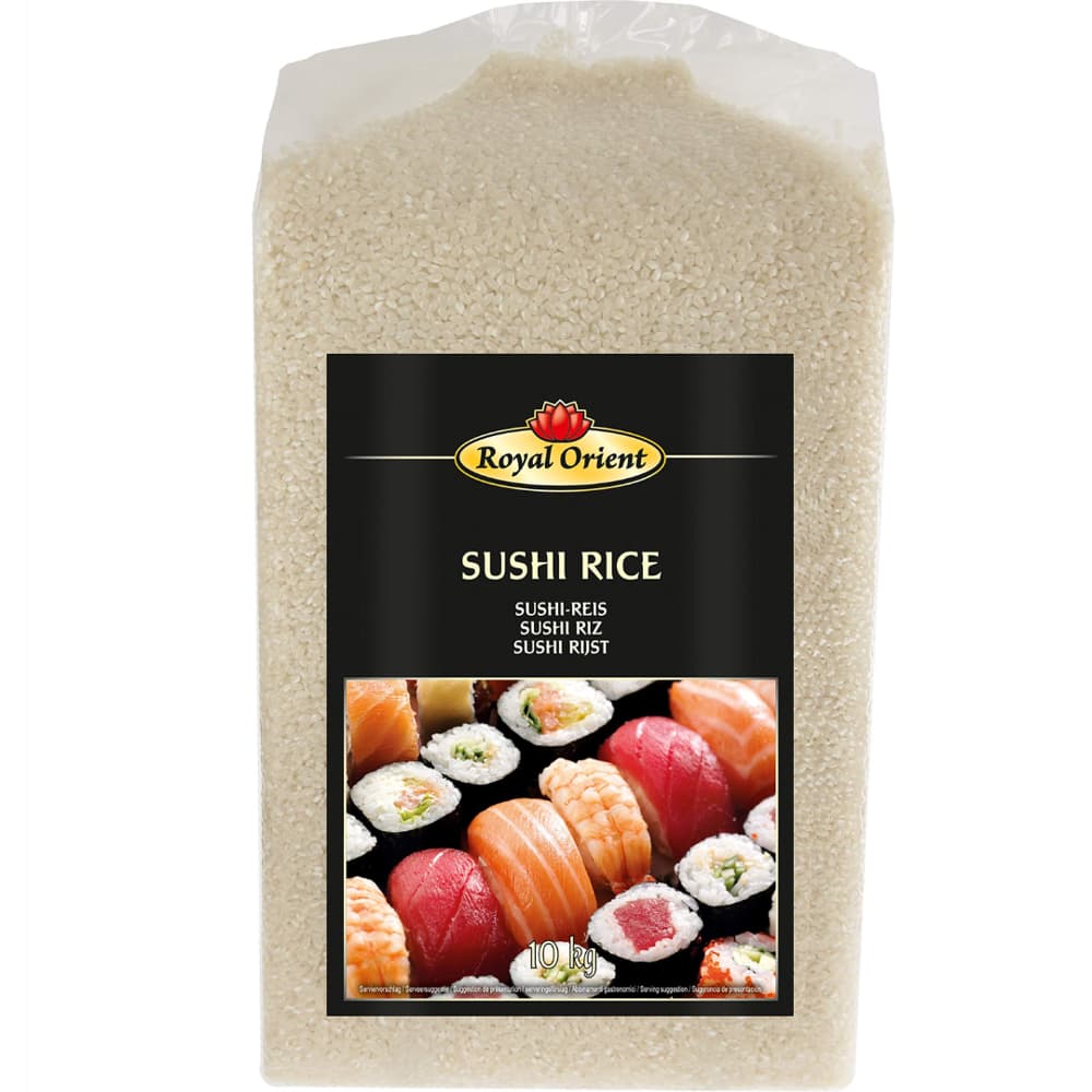 Royal Orient Sushi Rice (10x1kg) – Food from Nimbus Distributions, trusted Food Wholesale Supplier.