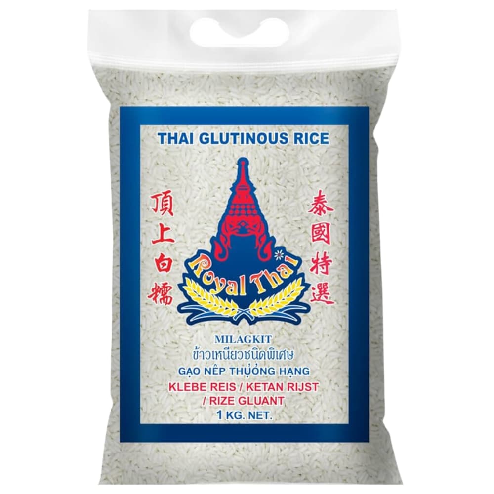 Royal Thai Glutinous Rice (10x1kg) – Food from Nimbus Distributions, trusted Food Wholesale Supplier.
