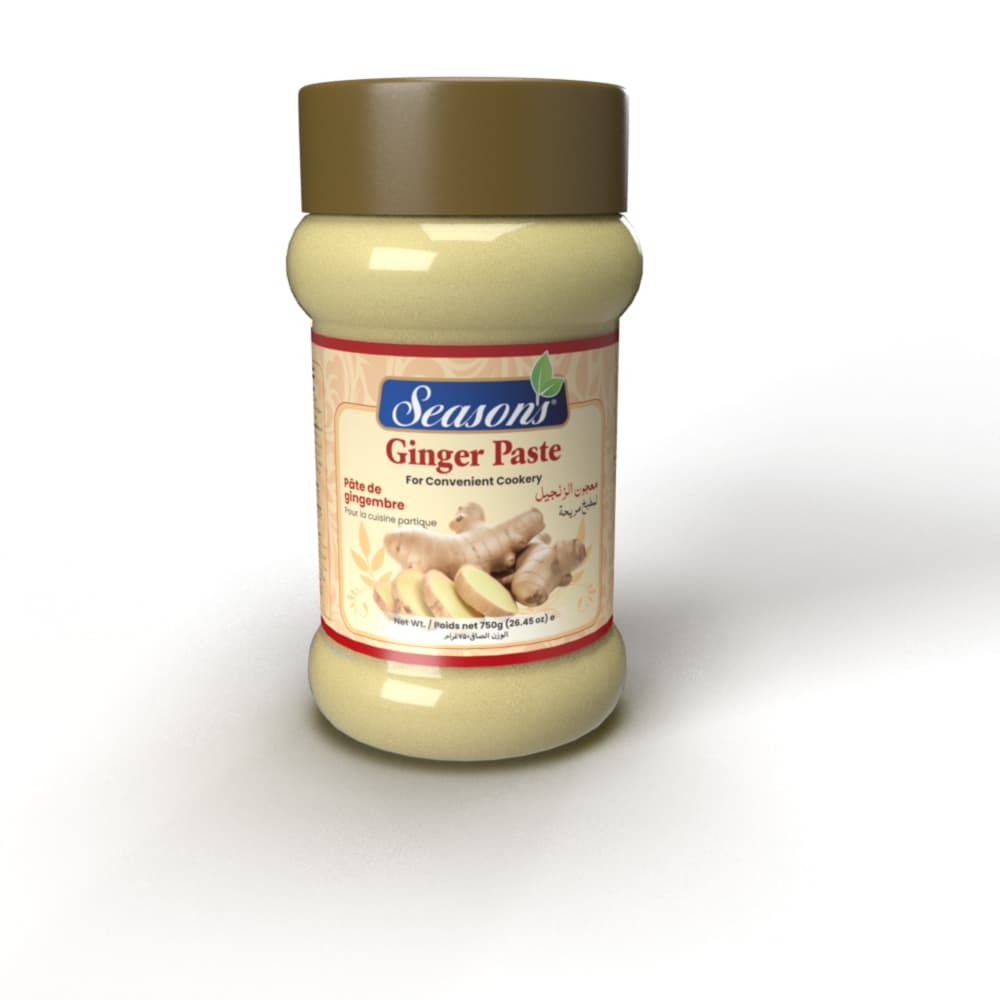 Seasons Ginger Paste (12x330g) – Food from Nimbus Distributions, trusted Food Wholesale Supplier.