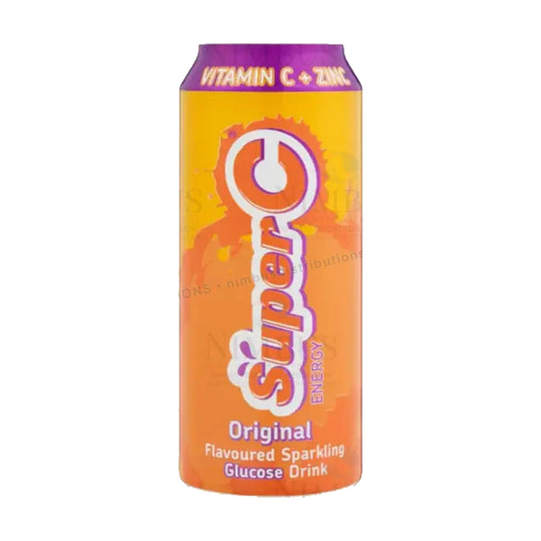 Super C Energy Drink Cans Original, 500ml, case of 24 – energy drinks from South Africa