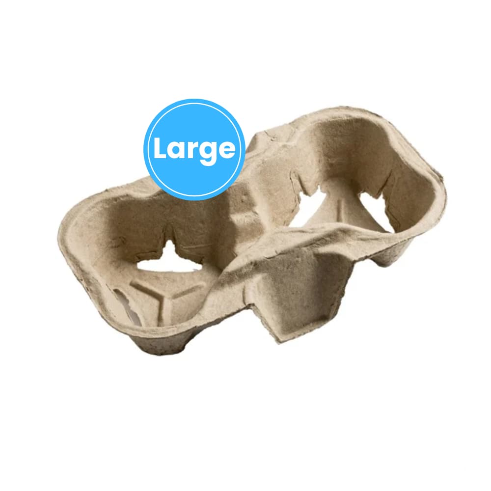 Two Hole Cup Holder Large 250pcs – Disposable Tableware from Nimbus Distributions, trusted Packaging & Catering Wholesale Supplier.