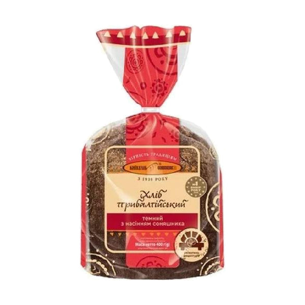 Vilnius Bread Agathas with Sunflower Seeds, 375g, case of 10 – frozen paratha, naan & breads from Lithuania (frozen)