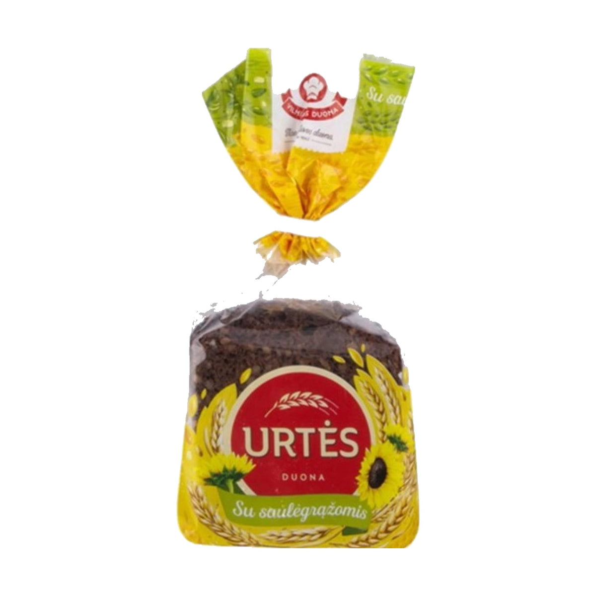 Vilnius Dark Bread with Sunflower Seeds, 300g, case of 16 – frozen paratha, naan & breads from Lithuania (frozen)