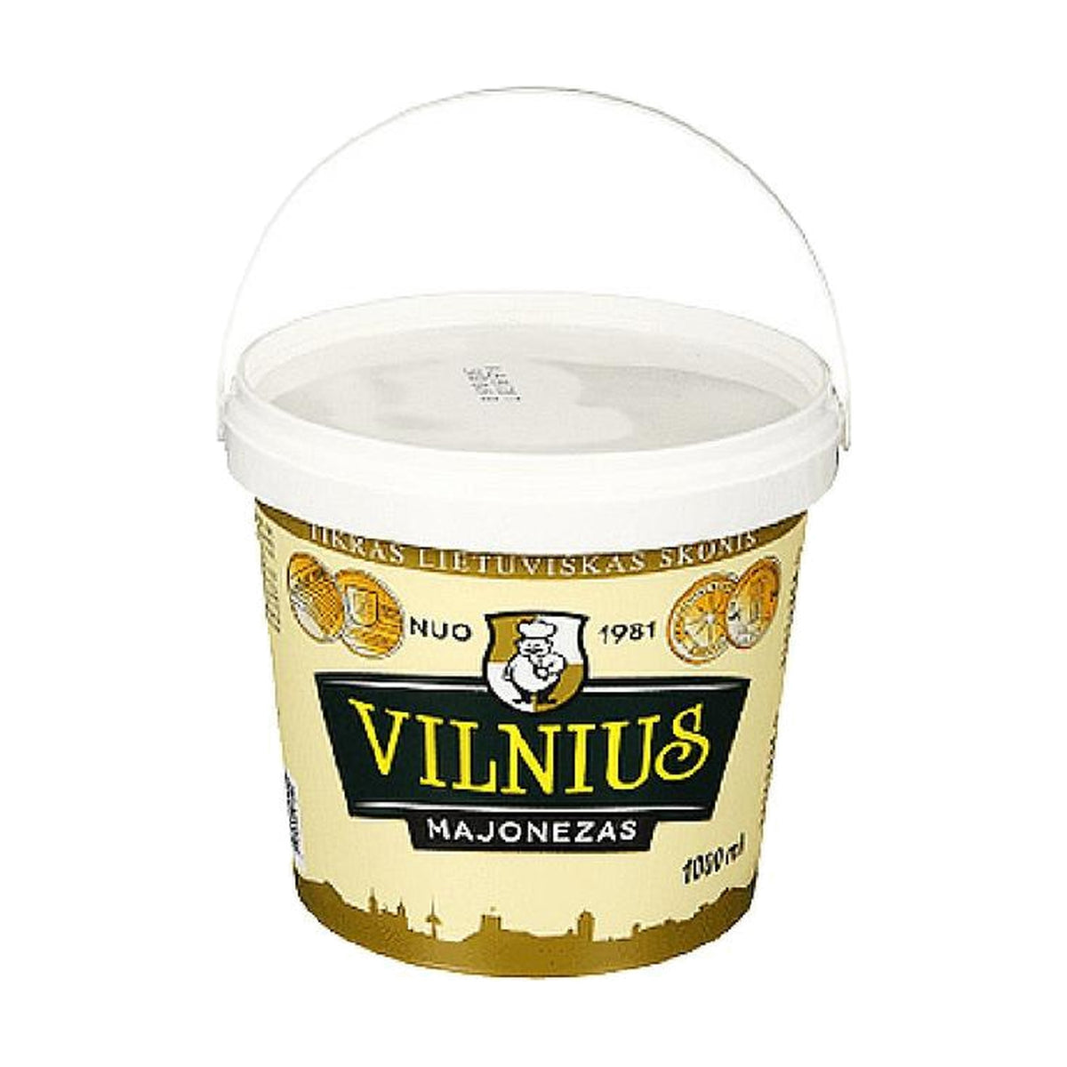 Vilnius Mayonnaise, 1kg, case of 4 – cheese from Lithuania (chilled)