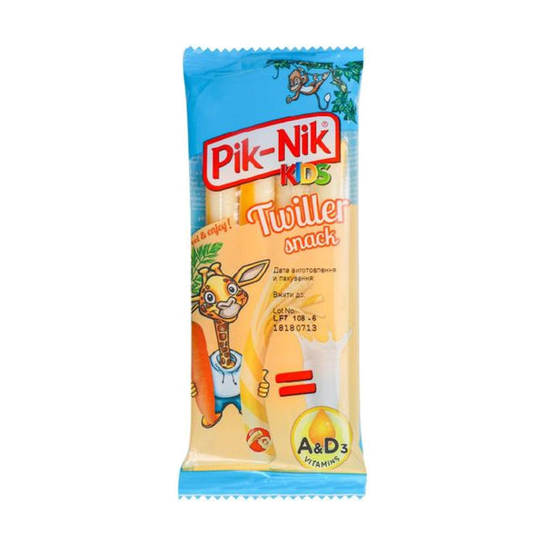 Zemaitijos Cheese Stcks Pik-Nik Twiller, 80g, case of 14 – cheese from Lithuania (chilled)