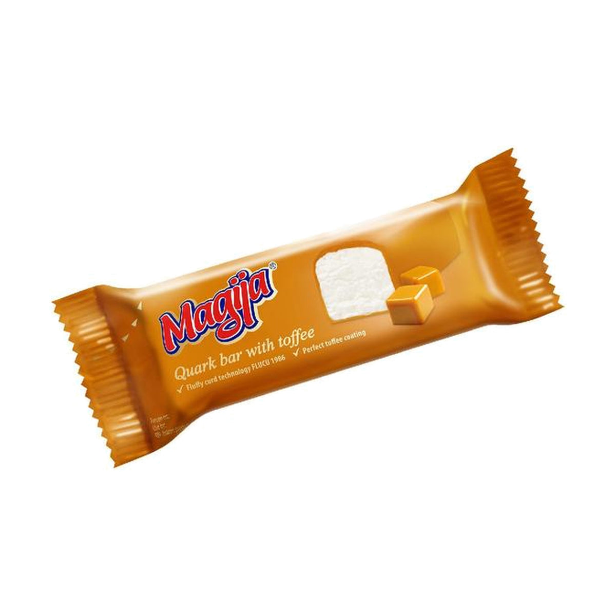 Zemaitijos Curd Cheese Magija Caramel, 40g, case of 20 – ice cream & frozen desserts from Lithuania (chilled)