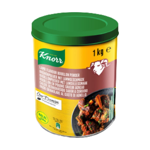 Knorr Lamb Bouillon Powder, 1kg, case of 6 – soups & stocks