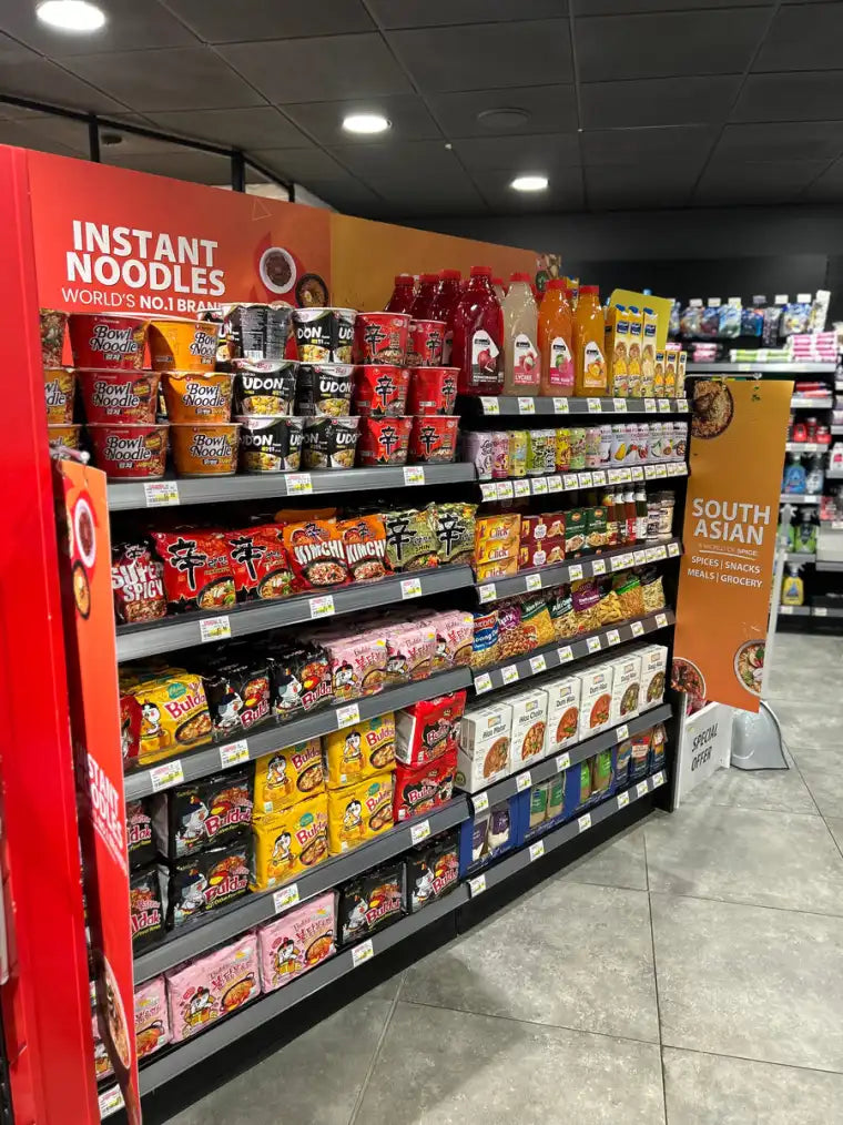 Nimbus instant noodle bay installed in an Irish store