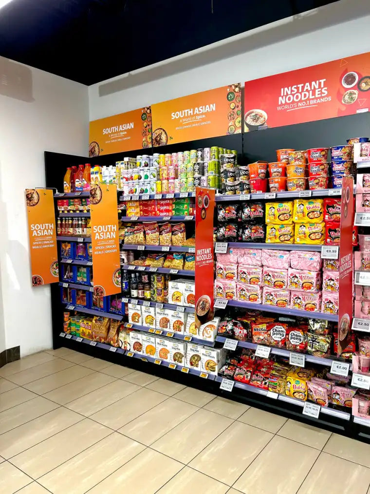 South Asian and noodle corner fixture